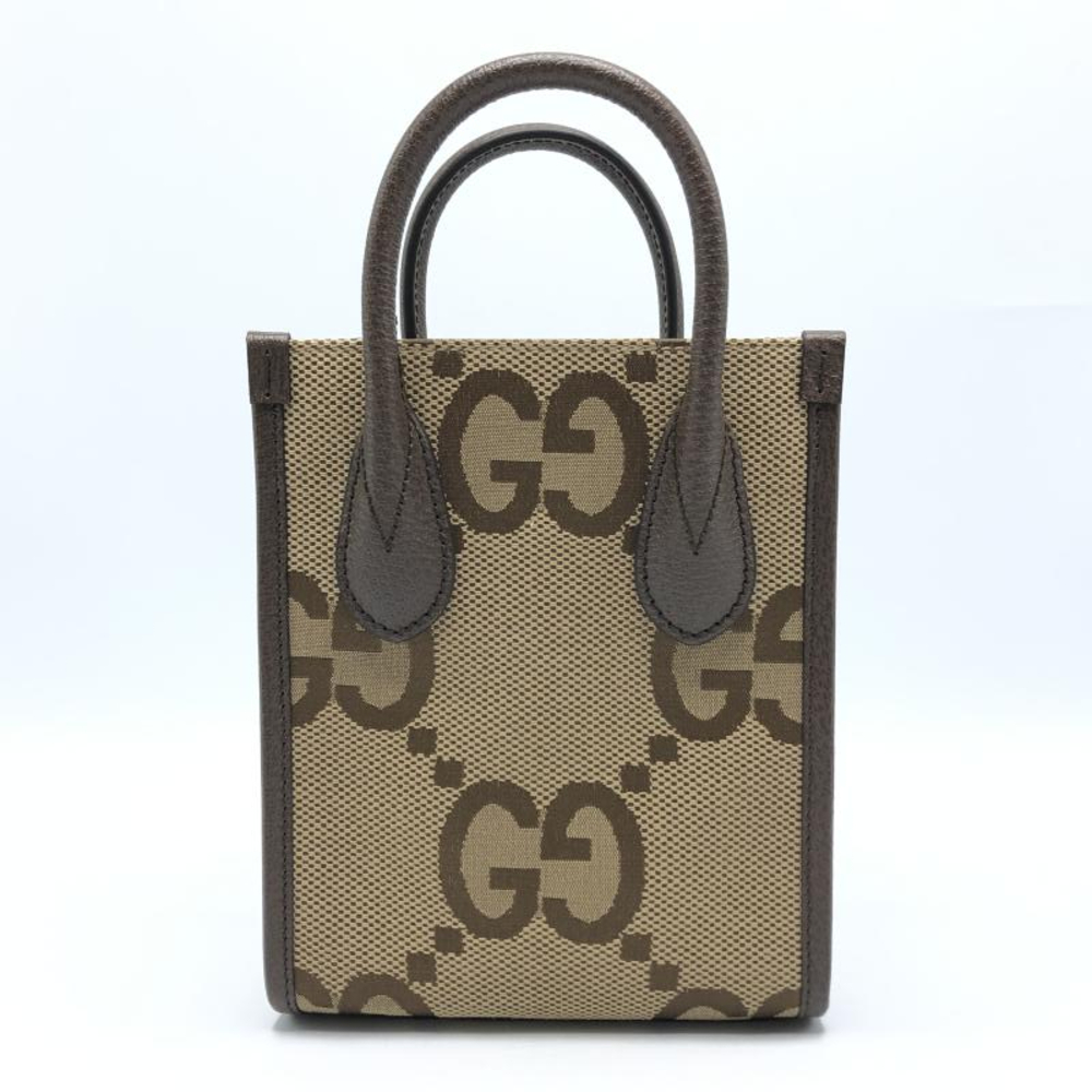 GUCCI bag Brown Jumbo GG canvas - Picture 3 of 10